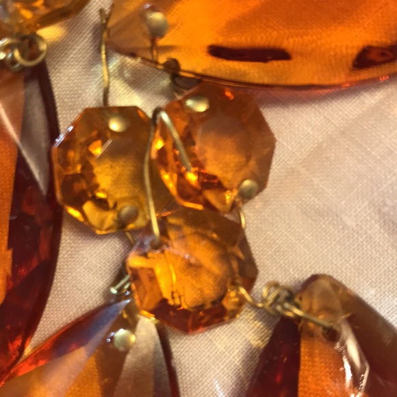 🌟🤩VINTAGE SMOKEY TOPAZ COLOURED CRYSTAL’S 🍁AMAZING LIGHT CATCHERS ~ CRYSTALS - Picture 15 of 16